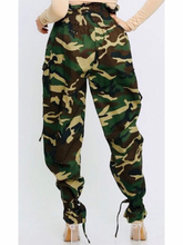 Load image into Gallery viewer, Olivia High Waist Camo Pants