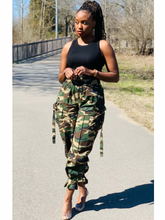 Load image into Gallery viewer, Olivia High Waist Camo Pants