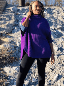 Sophia Poncho Sweater